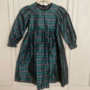 Girl’s Christmas Tartan Dress - fits 7-8